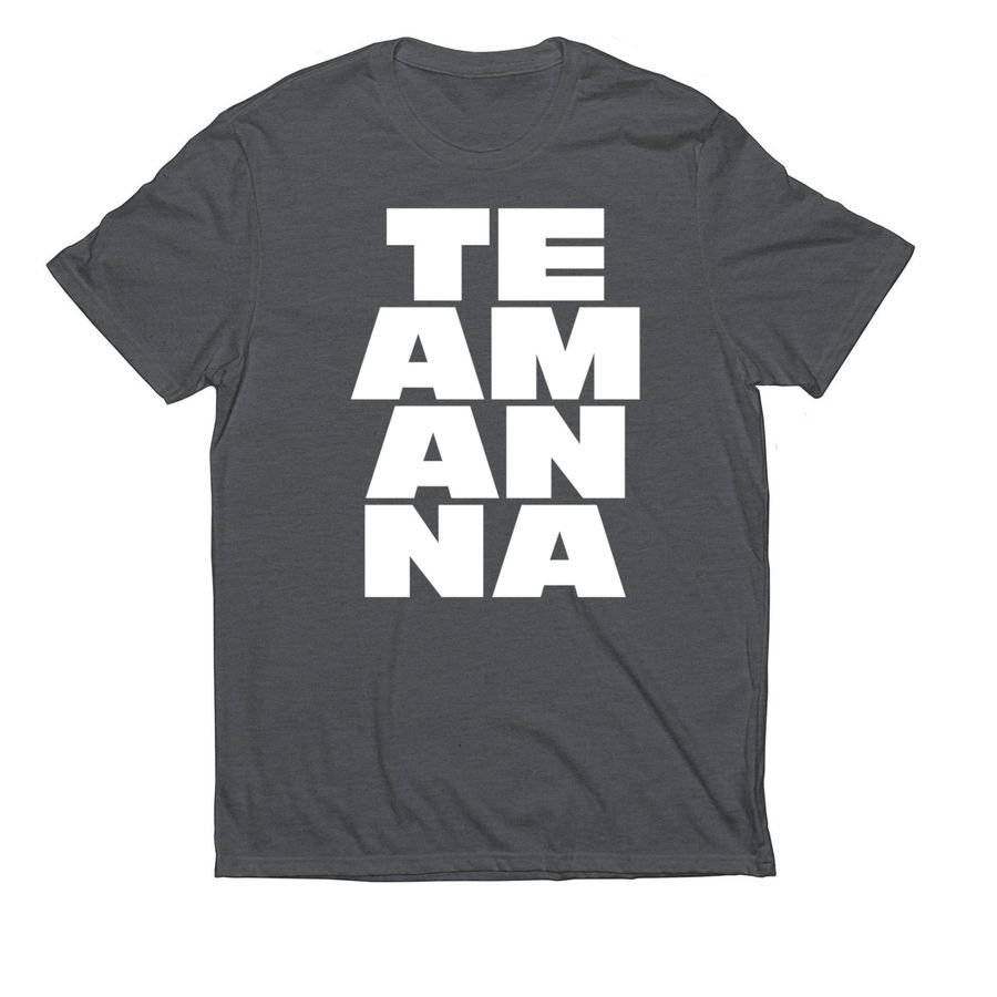 Team Anna - Men's Shirt, a Terrain Grey Allmade Eco Triblend Unisex Tee