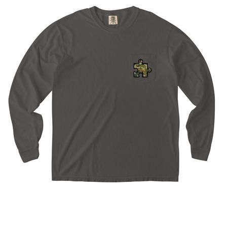 Pride is No Sin (with pockets!), a Pepper Comfort Colors Long Sleeve Pocket Tee