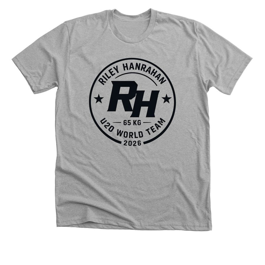 Riley is going to Worlds!&nbsp;, a Athletic Heather Premium Unisex Tee