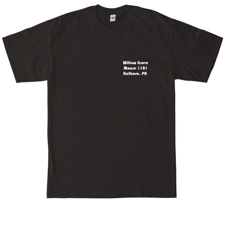 Willow Grove Moose Shirts, a Black Tall Classic Unisex Tee