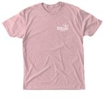 Follow the Shepherd RFK 204, a Desert Pink Triblend Unisex Tee (back-view)