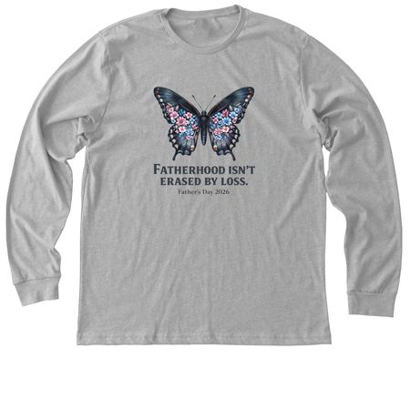 Fathers Day Remembrance BT5, a Athletic Heather Premium Long Sleeve Tee