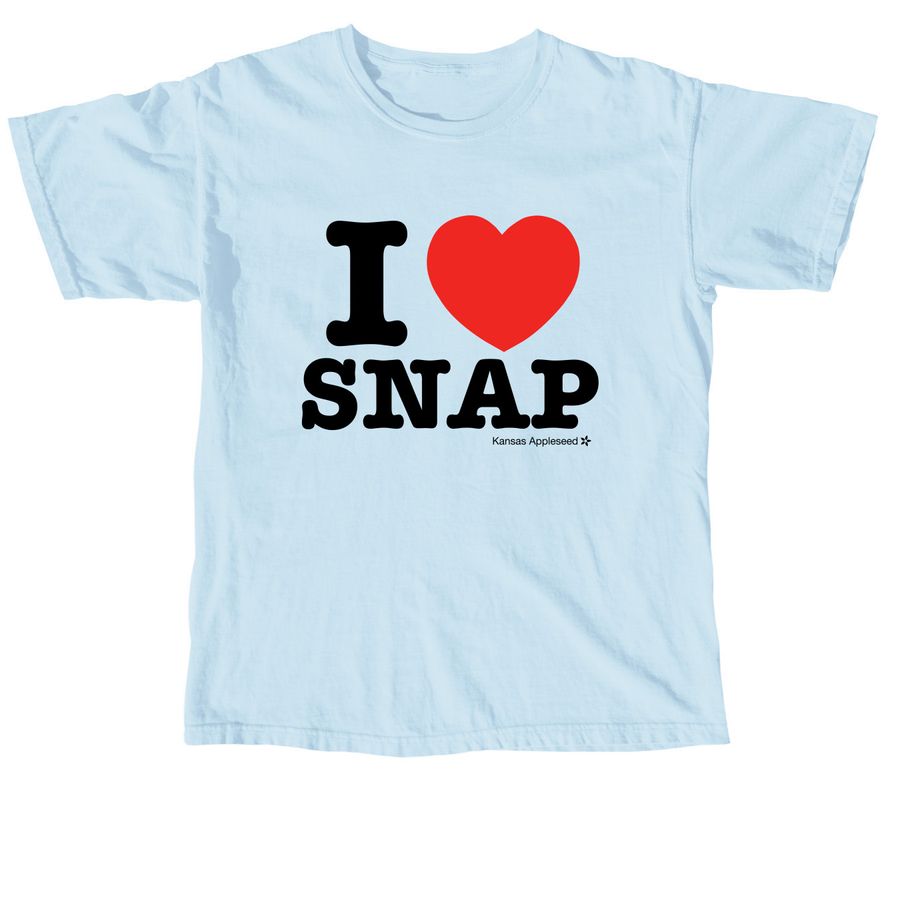 I&nbsp;? SNAP, a Chambray Comfort Colors Unisex Tee