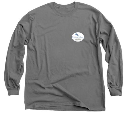 Spruce ledge ROUND 3, a Charcoal Classic Long Sleeve Tee