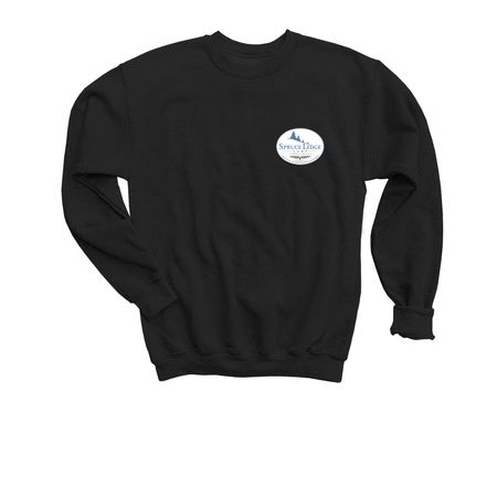Spruce ledge ROUND 3, a Black Youth Crewneck Sweatshirt