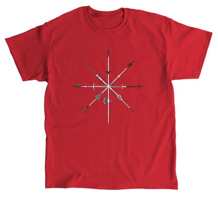 SmashFlake, a Red Classic Unisex Tee