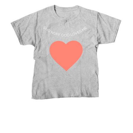 SHO NUFF CLOTHES AND STUFF, a Sport Grey Youth Unisex Tee