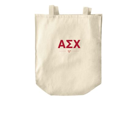 ??? Tote, a Natural Over-the-Shoulder Shopping Tote Bag