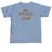 Potato Club shirts for hospital bills, a Washed Denim Comfort Colors Unisex Tee (back-view)