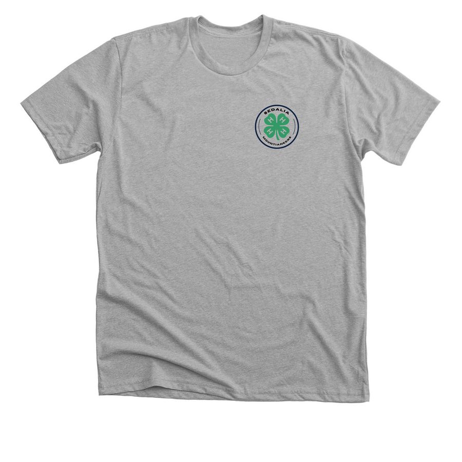 Mountaineer Gear!, a Athletic Heather Premium Unisex Tee