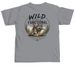 Wild but Functional, a Granite Comfort Colors Unisex Tee (back-view)