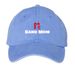 Band Booster Mom Swag, a Periwinkle Printed Pigment Dye Baseball Cap