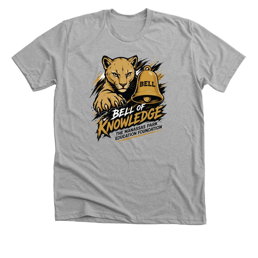 Mighty Cougars, a Athletic Heather Premium Unisex Tee