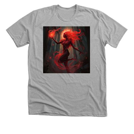 I burn you down, a Athletic Heather Premium Unisex Tee