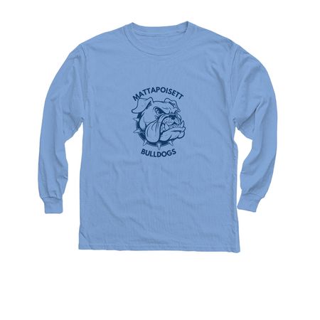 Future Bulldog Collection, a Carolina Blue Youth Long Sleeve Tee