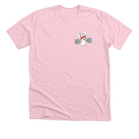 CrossFit Bexley Bunny, a Heather Pink Premium Unisex Tee