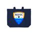 MDTC Tote Bag, a River Blue Navy Cotton Canvas Tote Bag