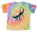 Henleys Manta, a Eternity Youth Tie Dye Tee (back-view)