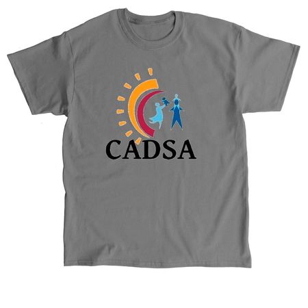 Color CADSA Logo Line, a Charcoal Classic Unisex Tee