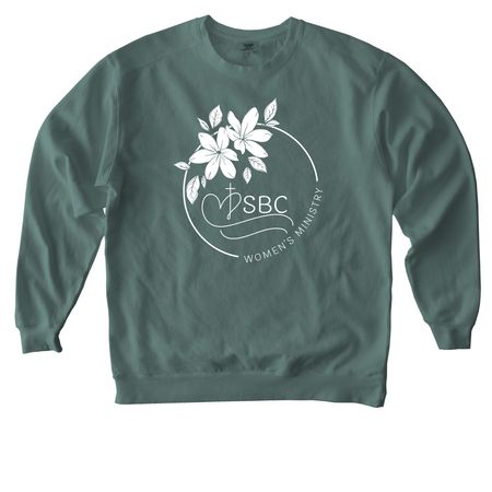 Logo&nbsp;, a Blue Spruce Comfort Colors Crewneck Sweatshirt