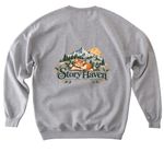 Story Haven Writing Club, a Sport Grey Softstyle Crewneck Sweatshirt (back-view)