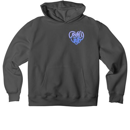 Blueberry, a Asphalt Premium Heavyweight Pullover Hoodie