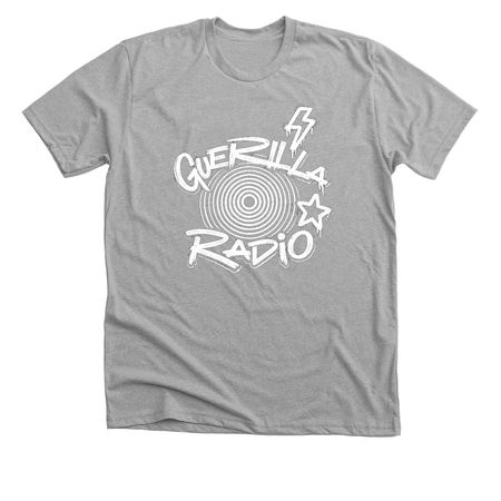 Guerilla Radio 2, a Athletic Heather Premium Unisex Tee