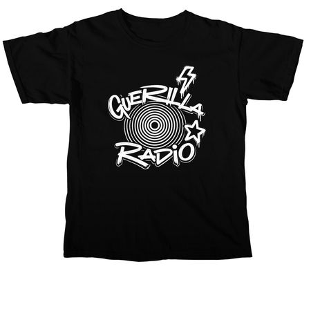 Guerilla Radio 2, a Black Comfort Colors Unisex Tee