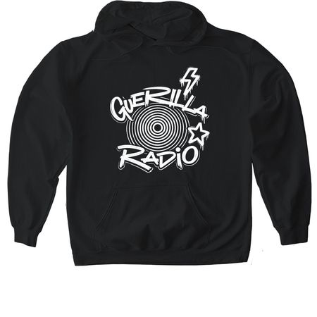 Guerilla Radio 2, a Black Gildan Softstyle Pullover Hoodie