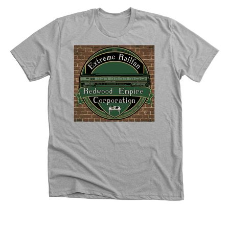 errec logo and america 250, a Athletic Heather Premium Unisex Tee