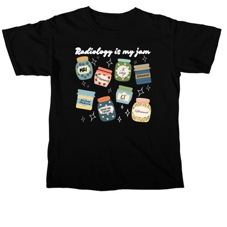 Radiology is my Jam&nbsp;, a Black Comfort Colors Unisex Tee