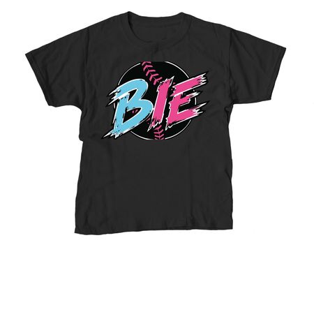 BIE "Extreme Quote" Softball, a Black Youth Unisex Tee
