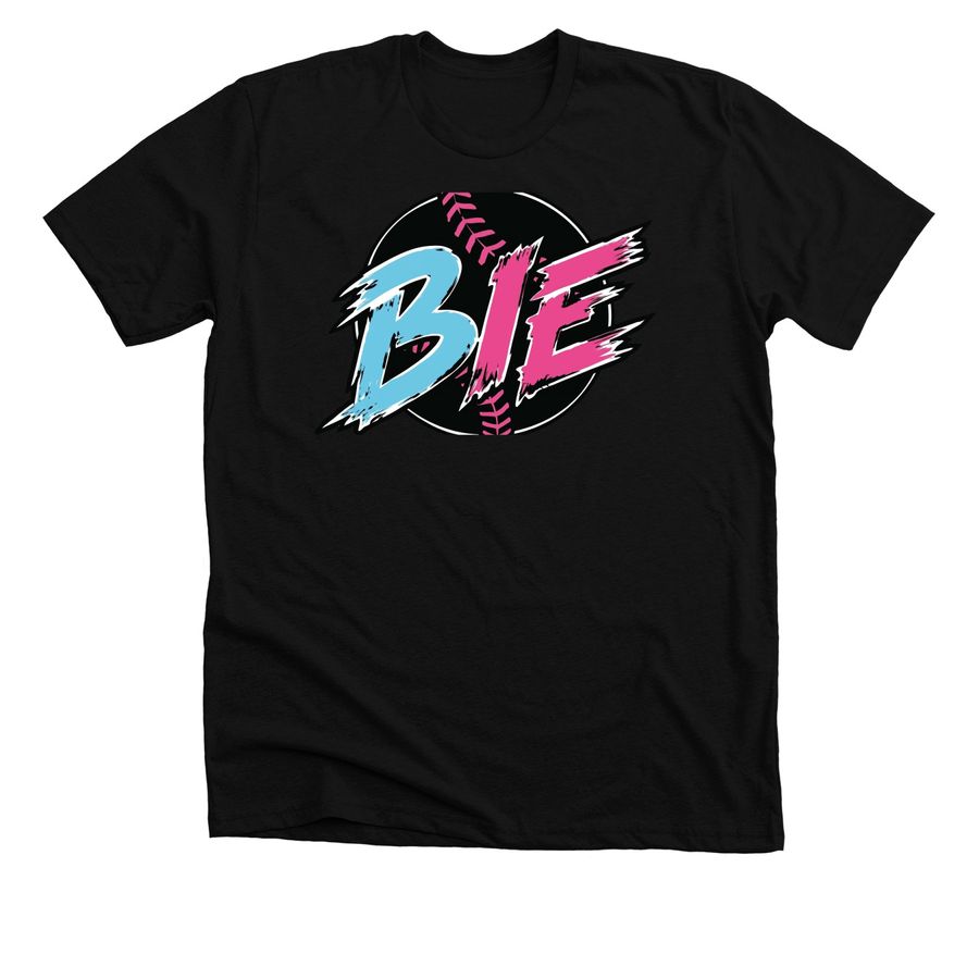 BIE "Extreme Quote" Softball, a Solid Black Blend Premium Unisex Tee