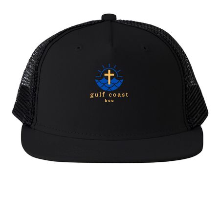 MGCCC BSU Hats, a Black Printed Trucker Hat