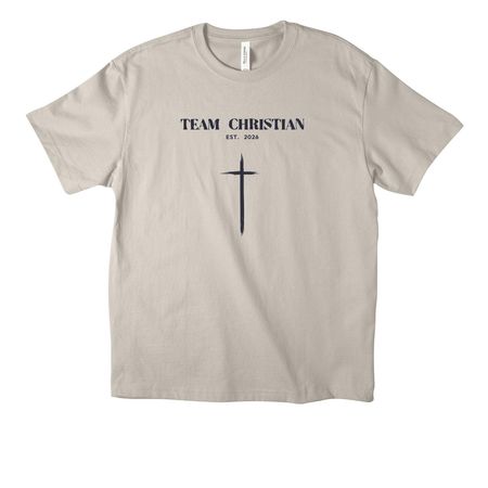 Team Christian (Exclusive Drop) - Light, a Dust Unisex Heavyweight Tee