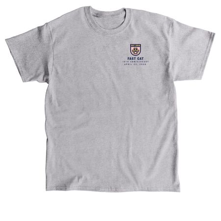 FAST CAT 10th Anniver, a Sport Grey Classic Unisex Tee