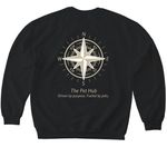 pawFest 2026 Team Shirts, a Black Softstyle Crewneck Sweatshirt (back-view)