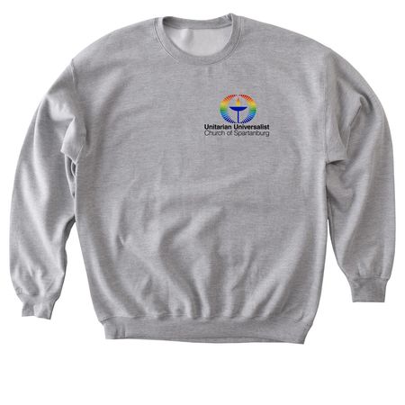 Open to All - Light Colors, a Sport Grey Softstyle Crewneck Sweatshirt