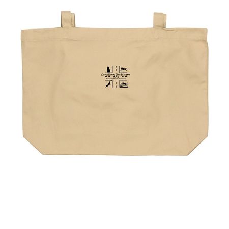 CrossRoads Logo bags, a Oyster Large Organic Cotton Tote Bag