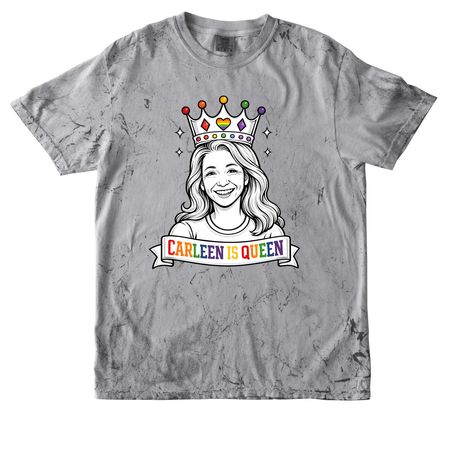 Carleen is Queen, a Smoke Comfort Colors Colorblast Tee