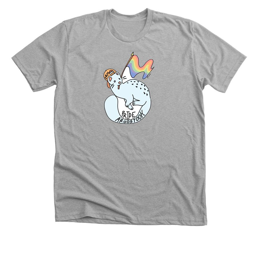 Pride Aroostook 2026 Logo Shirts, a Athletic Heather Premium Unisex Tee