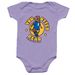 You Otter Read Onesie, a Lavender Infant Onesie