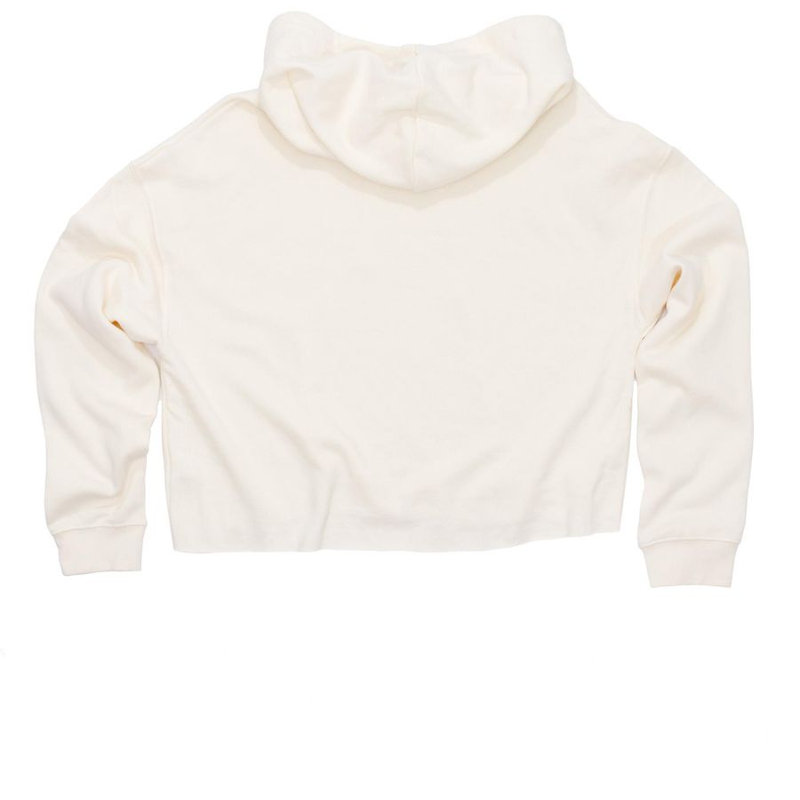 TEAM NORM FUNDRAISER, a Bone Women?s Lightweight Cropped Hoodie (back-view)