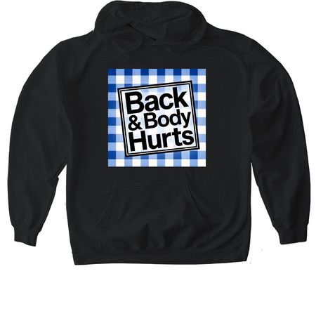 Bath and Body, a Black Gildan Softstyle Pullover Hoodie