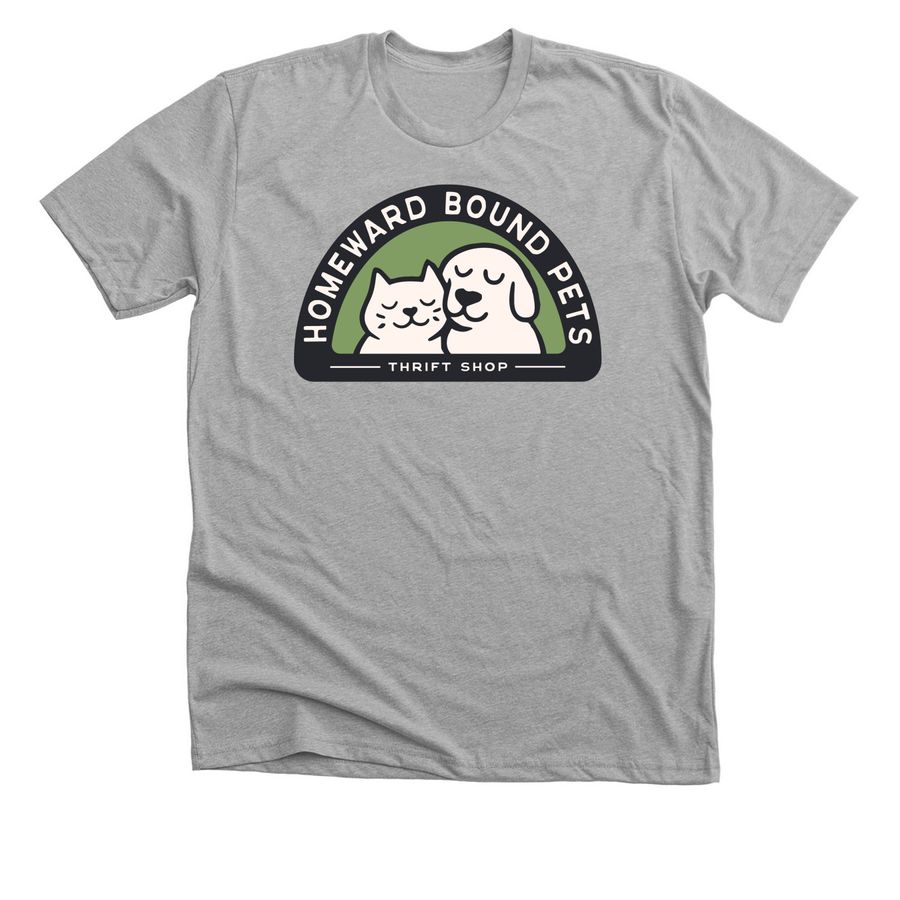 HBPets Thrift Shop Shirt, a Athletic Heather Premium Unisex Tee