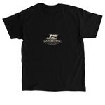 J2GW SPEED SHOP, a Black Classic Unisex Tee (back-view)