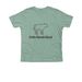 Farm Safety - Little Ranch Hand, a Heather Dusty Blue Premium Youth Tee