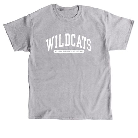 Wildcats EST!, a Sport Grey Classic Unisex Tee