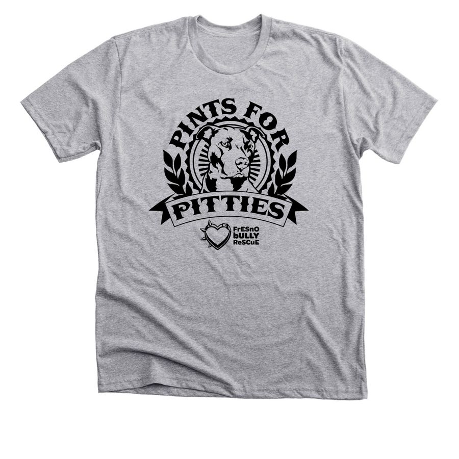Pints for Pits, a Athletic Heather Premium Unisex Tee