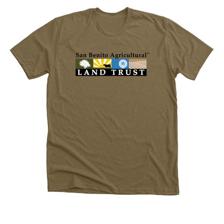 San Benito Agricultural Land Trust, a Heather Olive Premium Unisex Tee